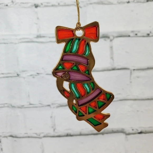 Russ Berrie & CO Holiday Highlights 1980s Vintage Ornament BELL HM23 - Picture 8 of 8